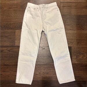 Jcrew Jeans “Slouchy Boyfriend”, Off-White